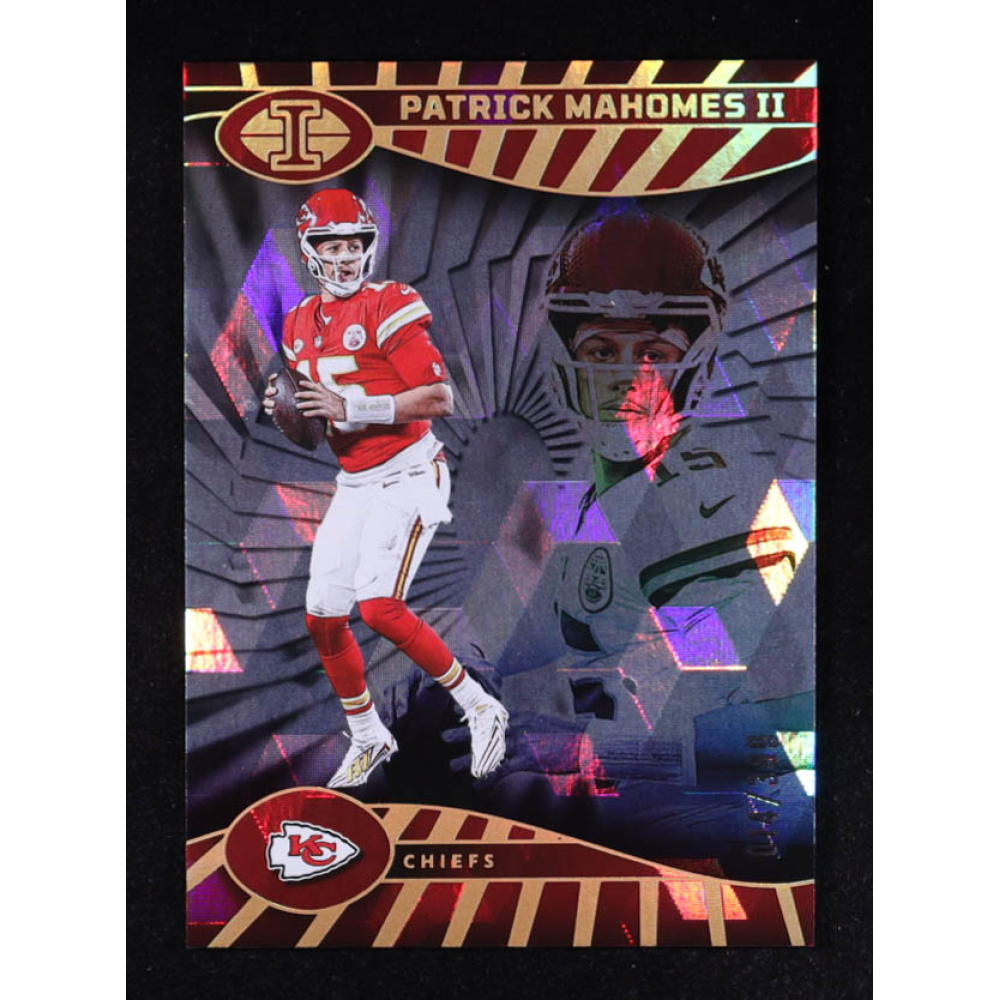 Patrick Mahomes II 2024 Panini Illusions Trophy Collection Cubic #42 #014/399 at PristineAuction.com