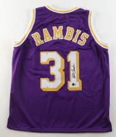 Kurt Rambis Signed Jersey (Beckett) at PristineAuction.com