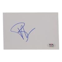 Bradley Cooper Signed 4x6 Cut (PSA) at PristineAuction.com