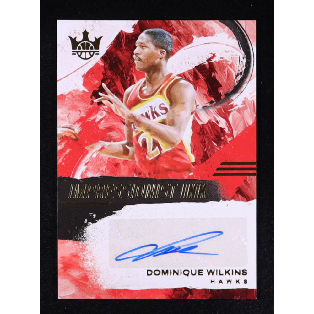 Dominique Wilkins 2024-25 Court Kings Impressionist Ink #18 #66/99 at PristineAuction.com