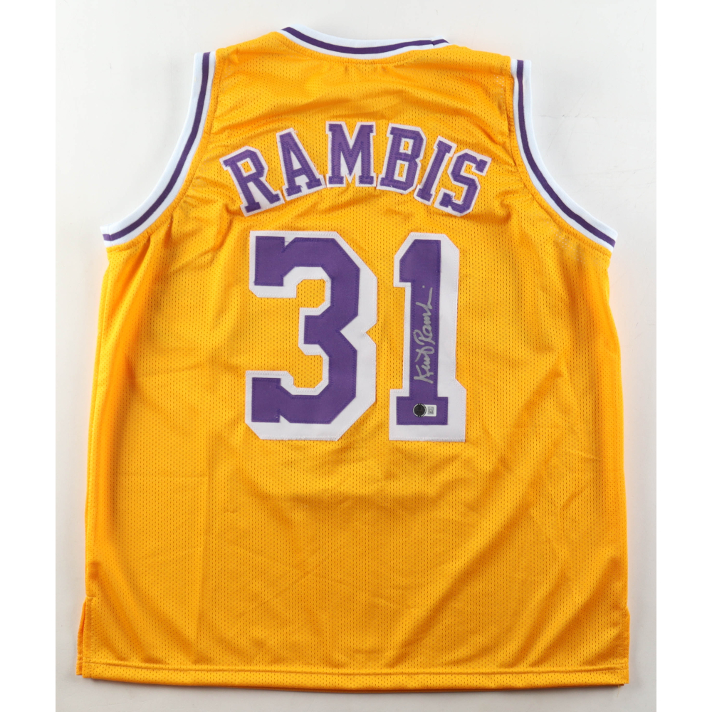 Kurt Rambis Signed Jersey (Beckett) at PristineAuction.com