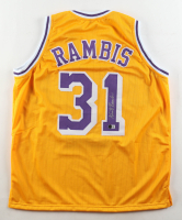 Kurt Rambis Signed Jersey (Beckett) at PristineAuction.com