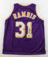 Kurt Rambis Signed Jersey (Beckett) at PristineAuction.com