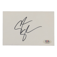 Adam Sandler Signed 4x6 Cut (PSA) at PristineAuction.com