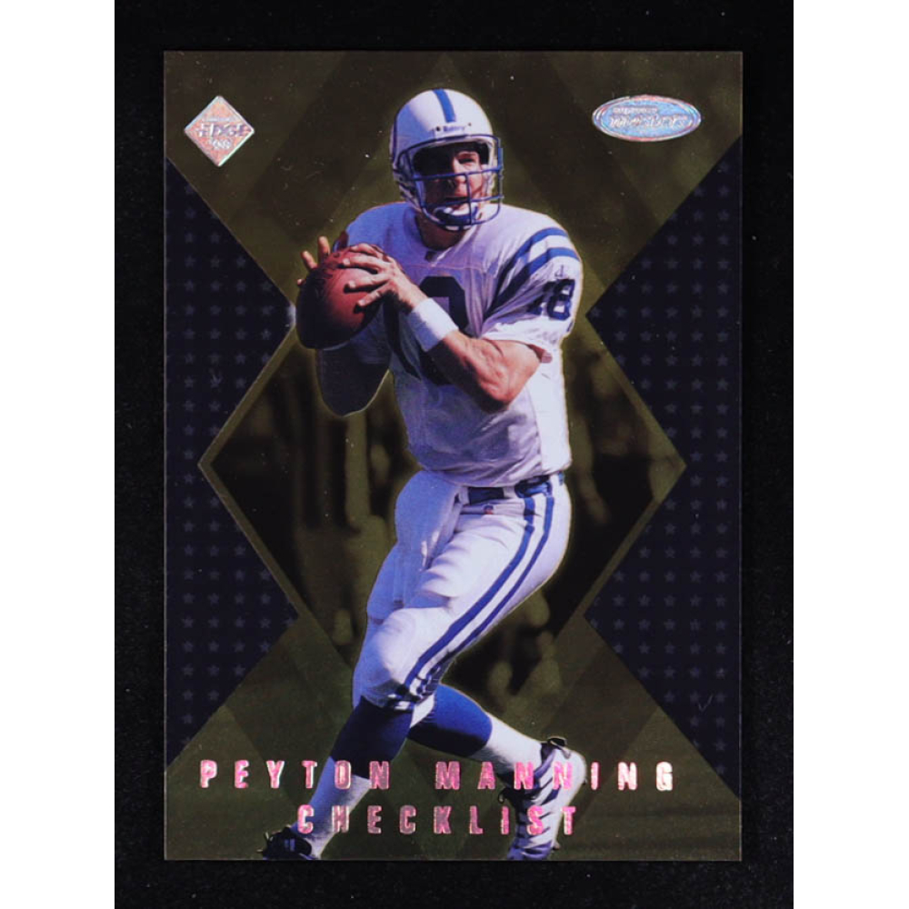 Peyton Manning 1998 Collector's Edge First Place Peyton Manning Gold #1 RC at PristineAuction.com