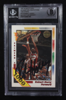 Robert Horry Signed 1991-92 Wild Card Redemption Prototypes 1000 Stripe #P3 RC (BGS) at PristineAuction.com