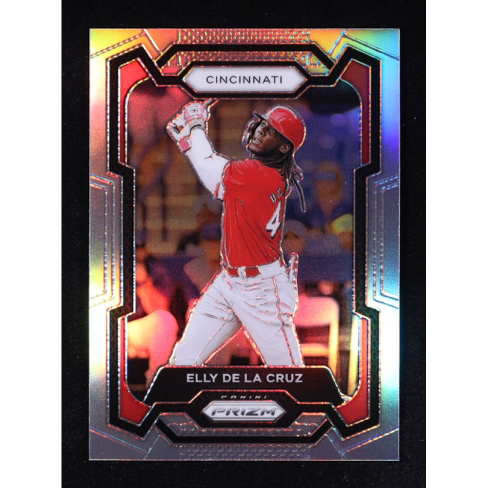 Elly De La Cruz 2024 Panini Prizm Prizms Silver #192 RC at PristineAuction.com