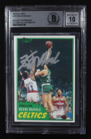Kevin Mchale Signed 1981-82 Topps #E75 RC (BGS | Autograph Graded 10) at PristineAuction.com