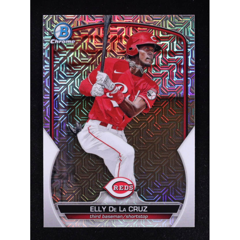 Elly De La Cruz 2023 Bowman Chrome Mega Box Prospects #BCP65 RC at PristineAuction.com
