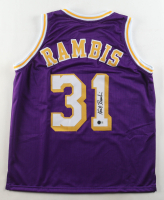Kurt Rambis Signed Jersey (Beckett) at PristineAuction.com