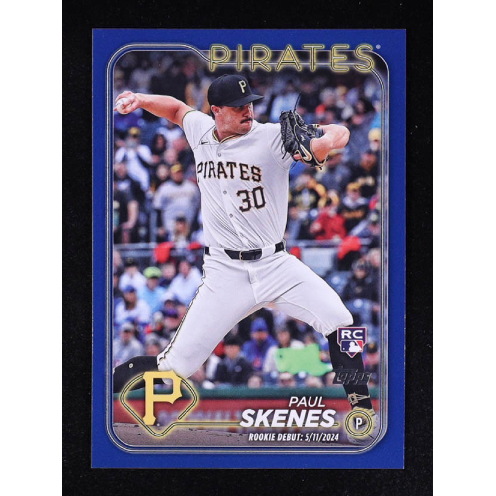 Paul Skenes 2024 Topps Update Royal Blue #US288 RC at PristineAuction.com