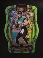 Trevor Lawrence 2022 Select Prizm Neon Green Die Cut #254 #094/299 at PristineAuction.com