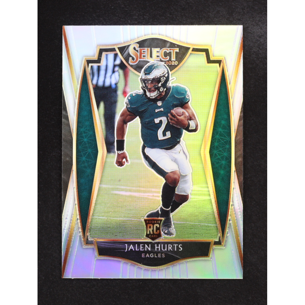 Jalen Hurts 2020 Select Prizm Silver #150 RC at PristineAuction.com