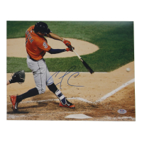 Carlos Correa Signed Astros 11x14 Photo (PSA) at PristineAuction.com