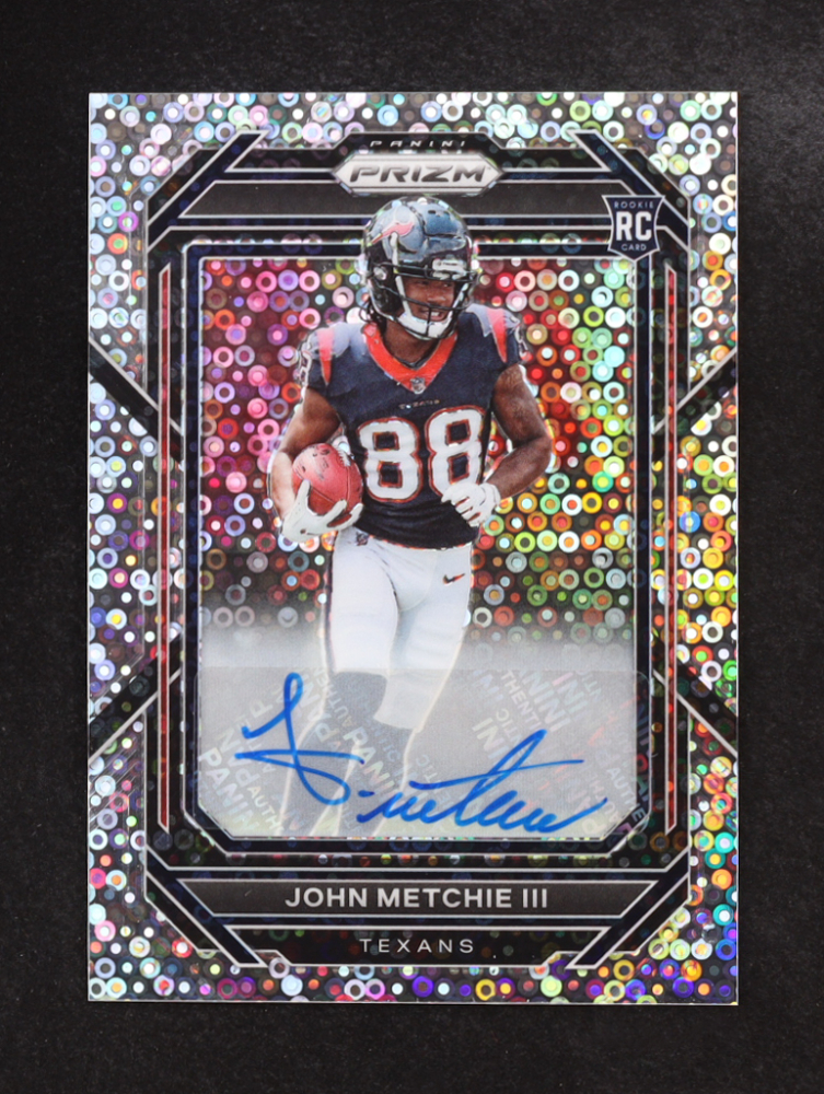 John Metchie III 2022 Panini Prizm Autographs Prizms No Huddle #316 RC