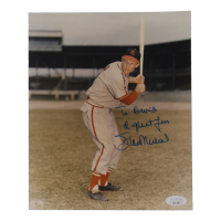 Stan Musial Signed Cardinals 8x10 Photo Inscribed "A Great Fan" (JSA) at PristineAuction.com