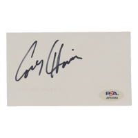 Corey Haim Signed 3x5 Cut (PSA) at PristineAuction.com