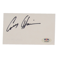 Corey Haim Signed 3x5 Cut (PSA) at PristineAuction.com