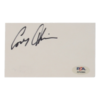Corey Haim Signed 3x5 Cut (PSA) at PristineAuction.com