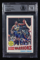 Robert Parish Signed 1977-78 Topps #111 RC (BGS | Autograph Graded 10) at PristineAuction.com