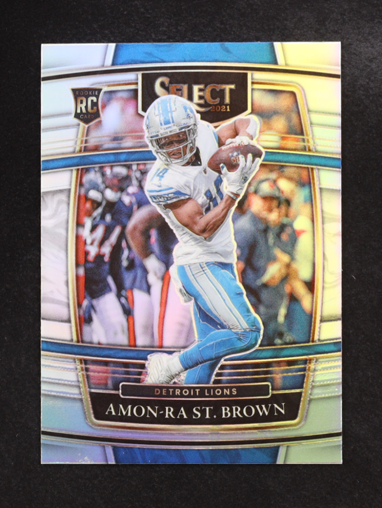 Amon-Ra St. Brown 2021 Select Prizm Silver #73 RC
