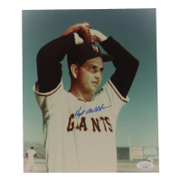 Hoyt Wilhelm Signed Giants 8x10 Photo (JSA) at PristineAuction.com