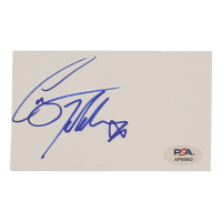 Corey Feldman Signed 3x5 Cut (PSA) at PristineAuction.com