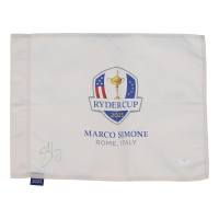 Shane Lowry Signed 2023 Ryder Cup Golf Pin Flag (PSA) at PristineAuction.com