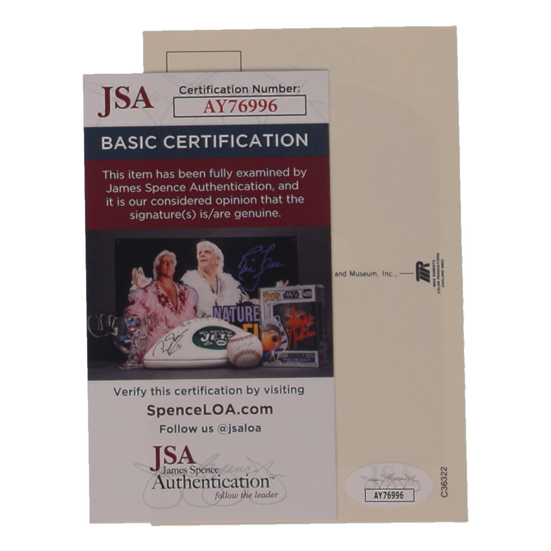 Bob Lemon Signed Hall of Fame Plaque Postcard (JSA) at PristineAuction.com Bob Lemon Signed Hall of Fame Plaque Postcard (JSA) at PristineAuction.com