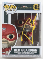 David Harbour Signed "Thunderbolts" #1482 Red Guardian Bobble-Head Funko Pop! Vinyl Figure (PSA) at PristineAuction.com