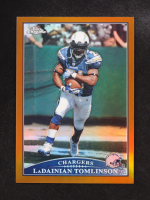 Ladainian Tomlinson 2009 Topps Chrome Copper Refractors #TC87 #538/649 at PristineAuction.com