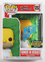 Dan Castellaneta Signed "The Simpsons" Homer In Hedges #1252 Funko Pop! Vinyl Figure (Beckett) at PristineAuction.com