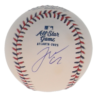 Logan Webb Signed OML 2025 All-Star Game Logo Baseball (PSA) at PristineAuction.com