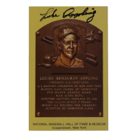 Luke Appling Signed Hall of Fame Plaque Postcard (JSA) at PristineAuction.com