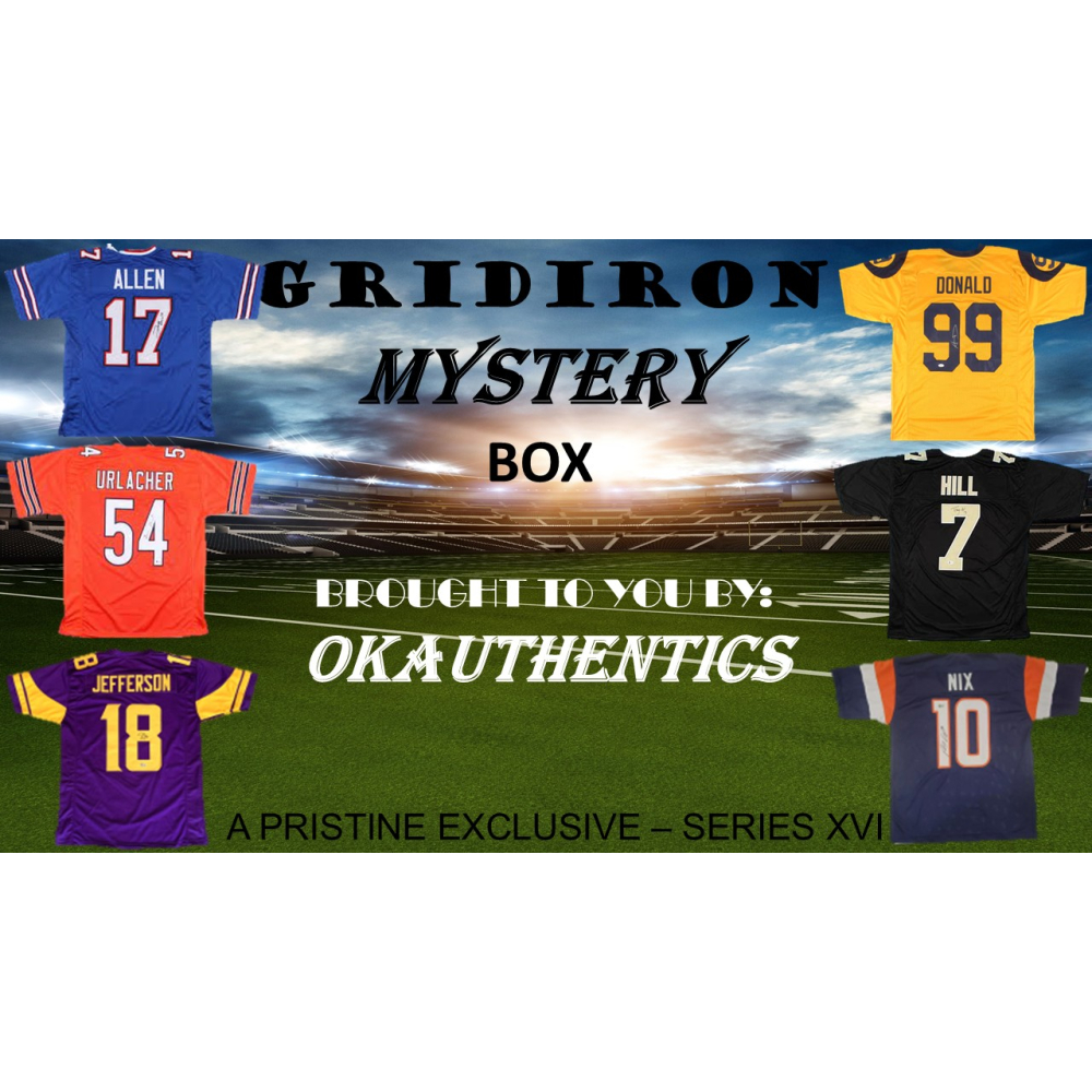 OKAUTHENTICS Gridiron Jersey Mystery Box Series XVI at PristineAuction.com