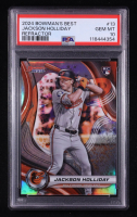 Jackson Holliday 2024 Bowman's Best Refractors #13 RC (PSA 10) at PristineAuction.com