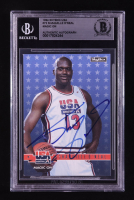 Shaquille O'Neal Signed LE 1994 SkyBox USA #72 Magic On (BGS) at PristineAuction.com