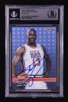 Shaquille O'Neal Signed LE 1994 SkyBox USA #72 Magic On (BGS) at PristineAuction.com