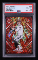 Joe Burrow 2024 Panini Phoenix FireBurst #80 #034/350 (PSA 10) at PristineAuction.com
