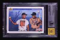 Dwight Gooden & Gary Sheffield Signed LE 1992 Upper Deck #84 (BGS | Auto 10) at PristineAuction.com