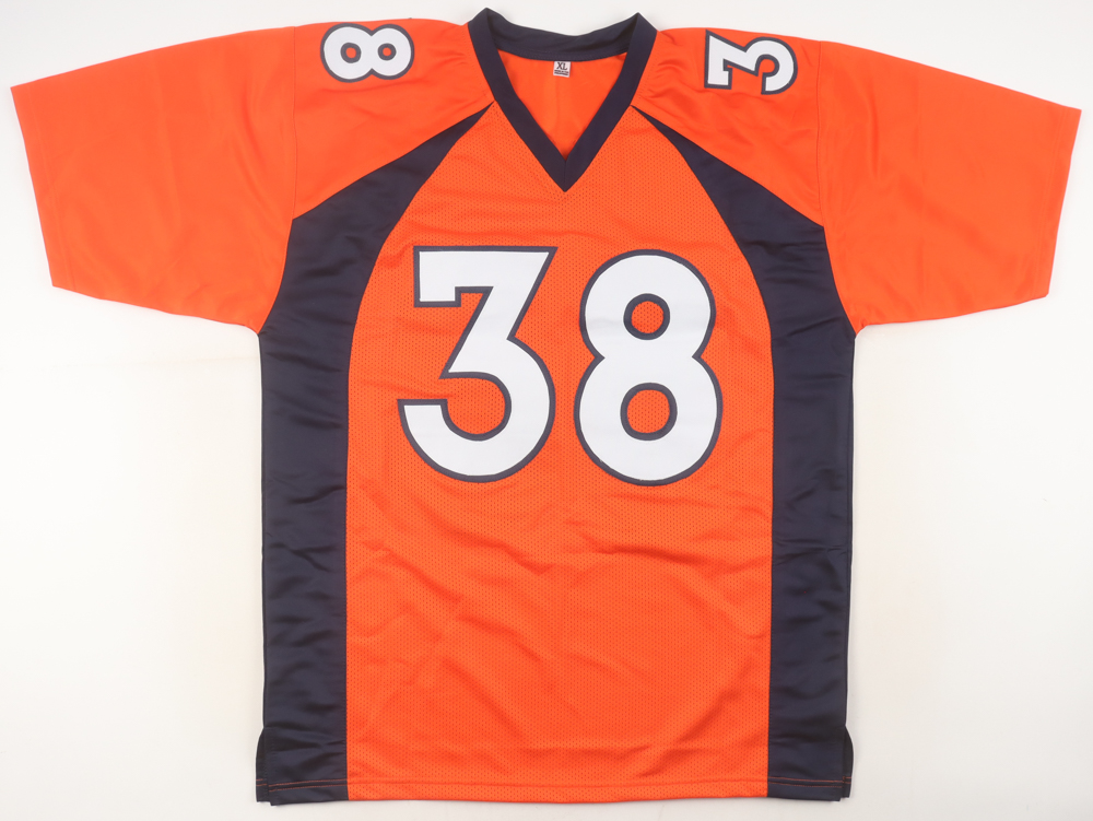 Jaleel McLaughlin Signed Jersey (JSA) at PristineAuction.com Jaleel McLaughlin Signed Jersey (JSA) at PristineAuction.com