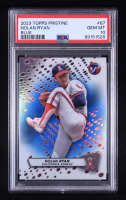 Nolan Ryan 2023 Topps Pristine Blue Refractors #87 #46/75 (PSA 10) at PristineAuction.com