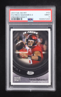 Patrick Mahomes II 2017 SAGE HIT Premier Draft #43 IF RC (PSA 9) at PristineAuction.com