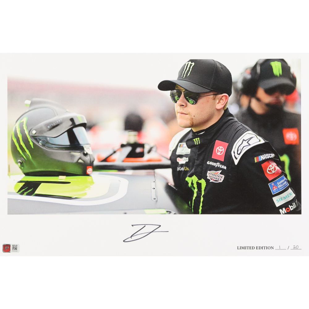 Ty Gibbs Signed LE NASCAR 12x18 Print (PA) at PristineAuction.com