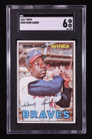 Hank Aaron 1967 Topps #250 (SGC 6) at PristineAuction.com