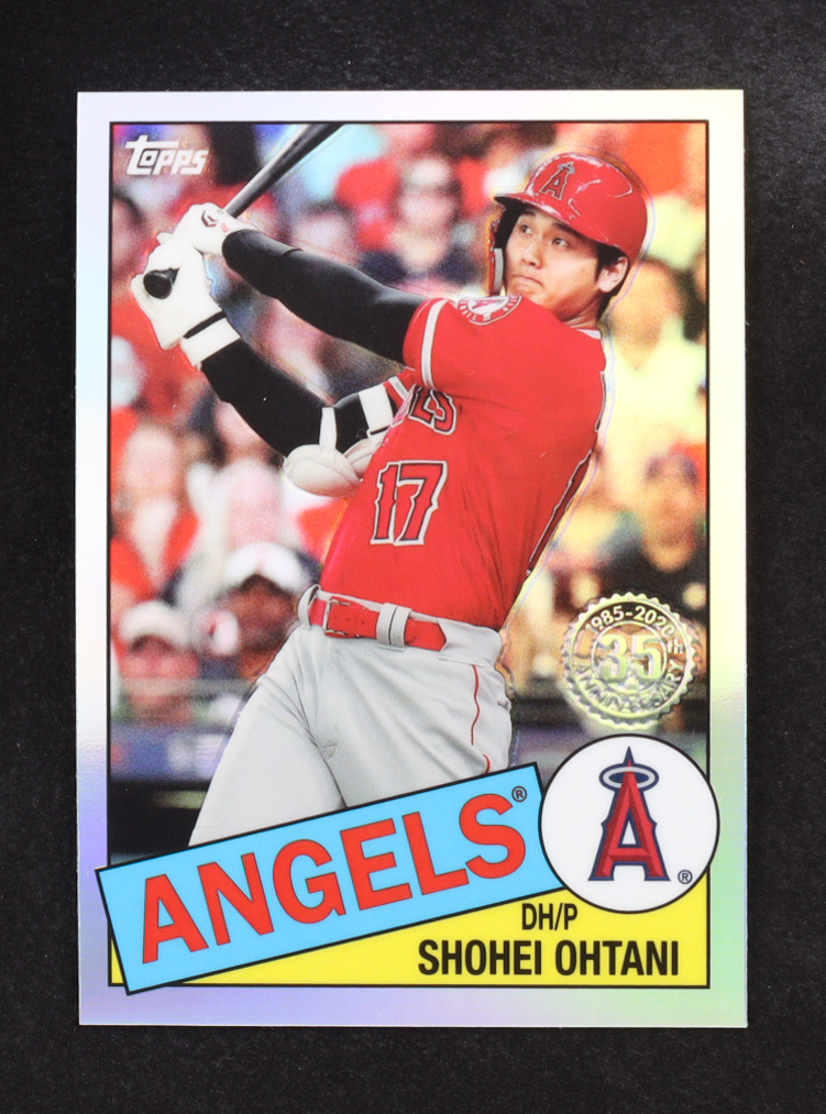 Shohei Ohtani 2020 Topps Chrome '85 Topps #85TC7 at PristineAuction.com Shohei Ohtani 2020 Topps Chrome '85 Topps #85TC7 at PristineAuction.com