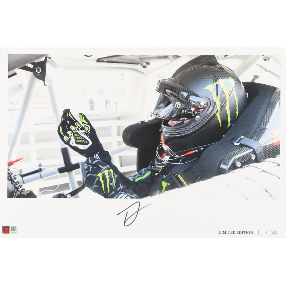 Ty Gibbs Signed LE NASCAR 12x18 Print (PA) at PristineAuction.com