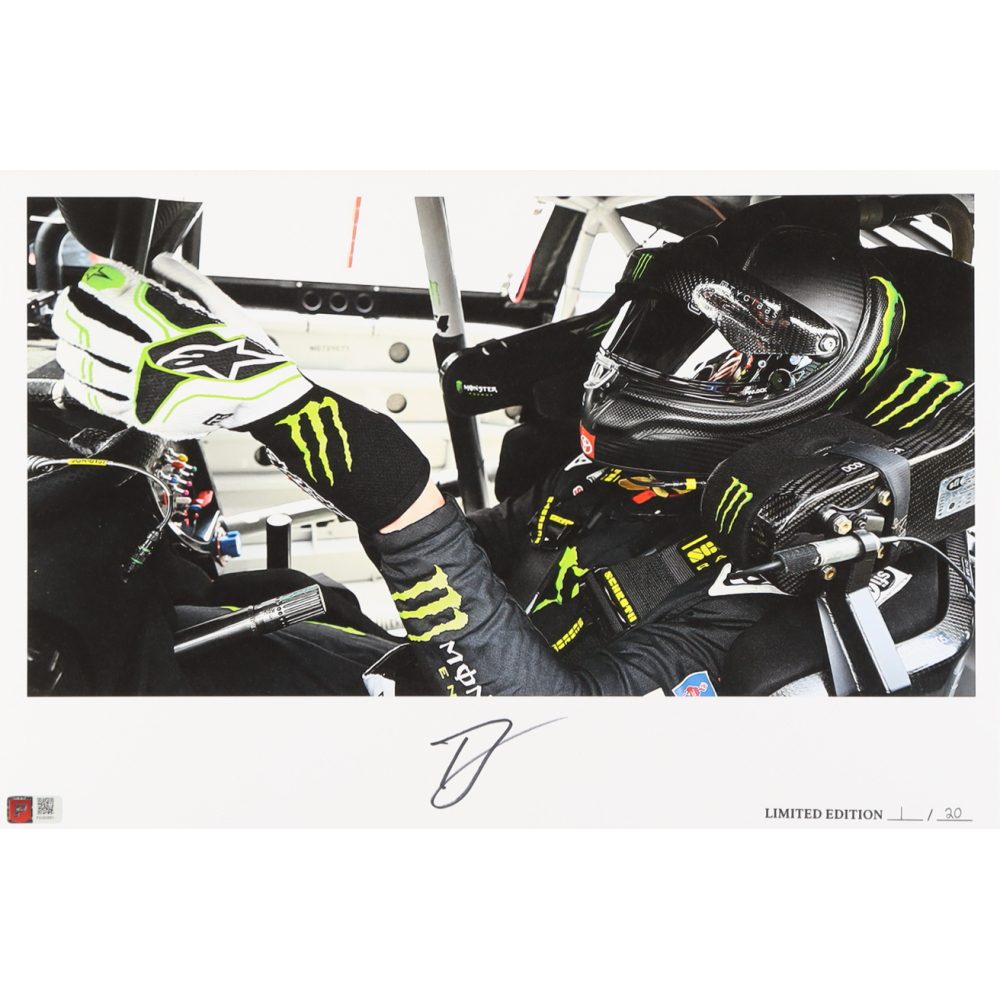 Ty Gibbs Signed LE NASCAR 12x18 Print (PA) at PristineAuction.com