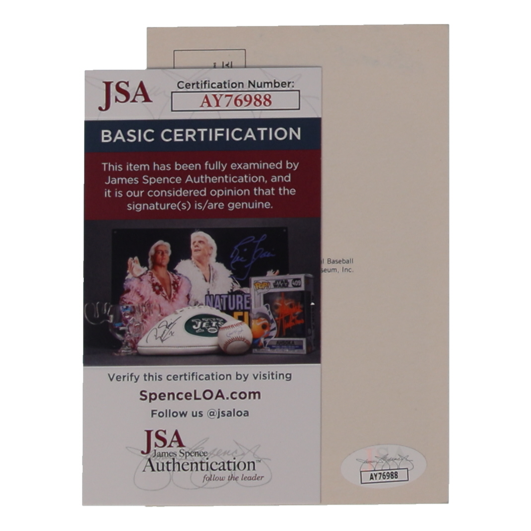 Billy Herman Signed Hall of Fame Plaque Postcard (JSA) at PristineAuction.com Billy Herman Signed Hall of Fame Plaque Postcard (JSA) at PristineAuction.com