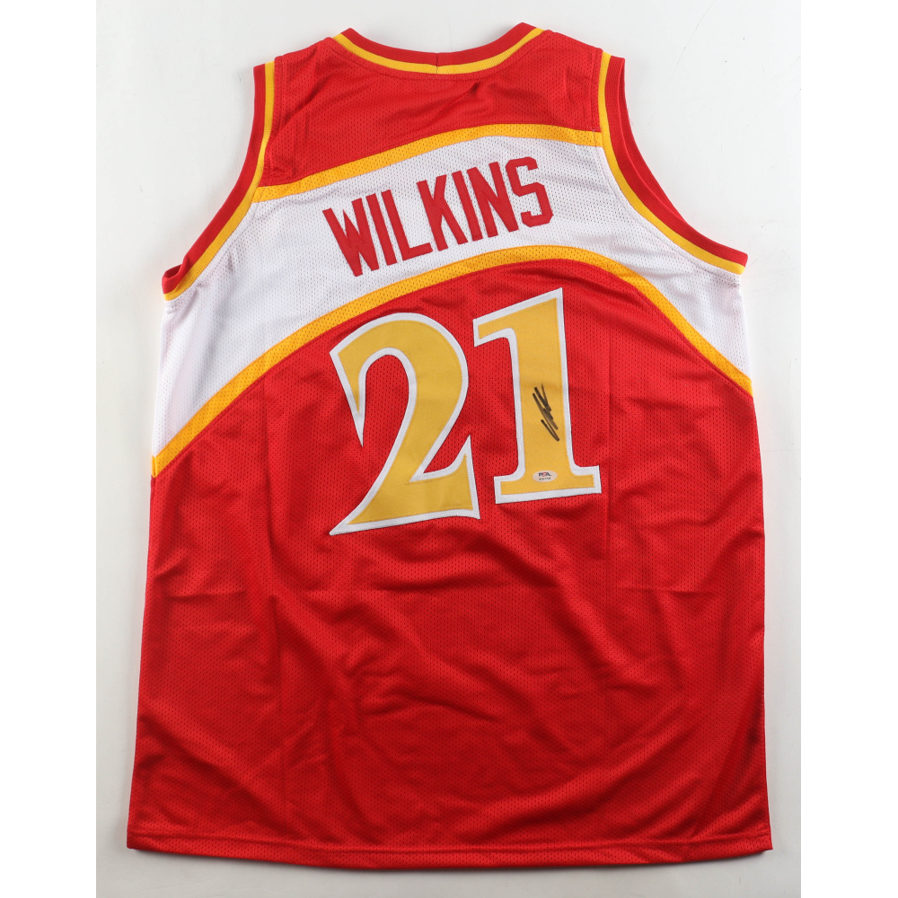Dominique Wilkins Signed Jersey (PSA) at PristineAuction.com